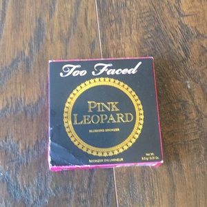 Too faced pink leopard blushing bronzer